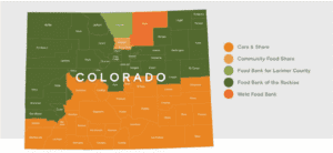 Map of Feeding Colorado  coverage and service areas