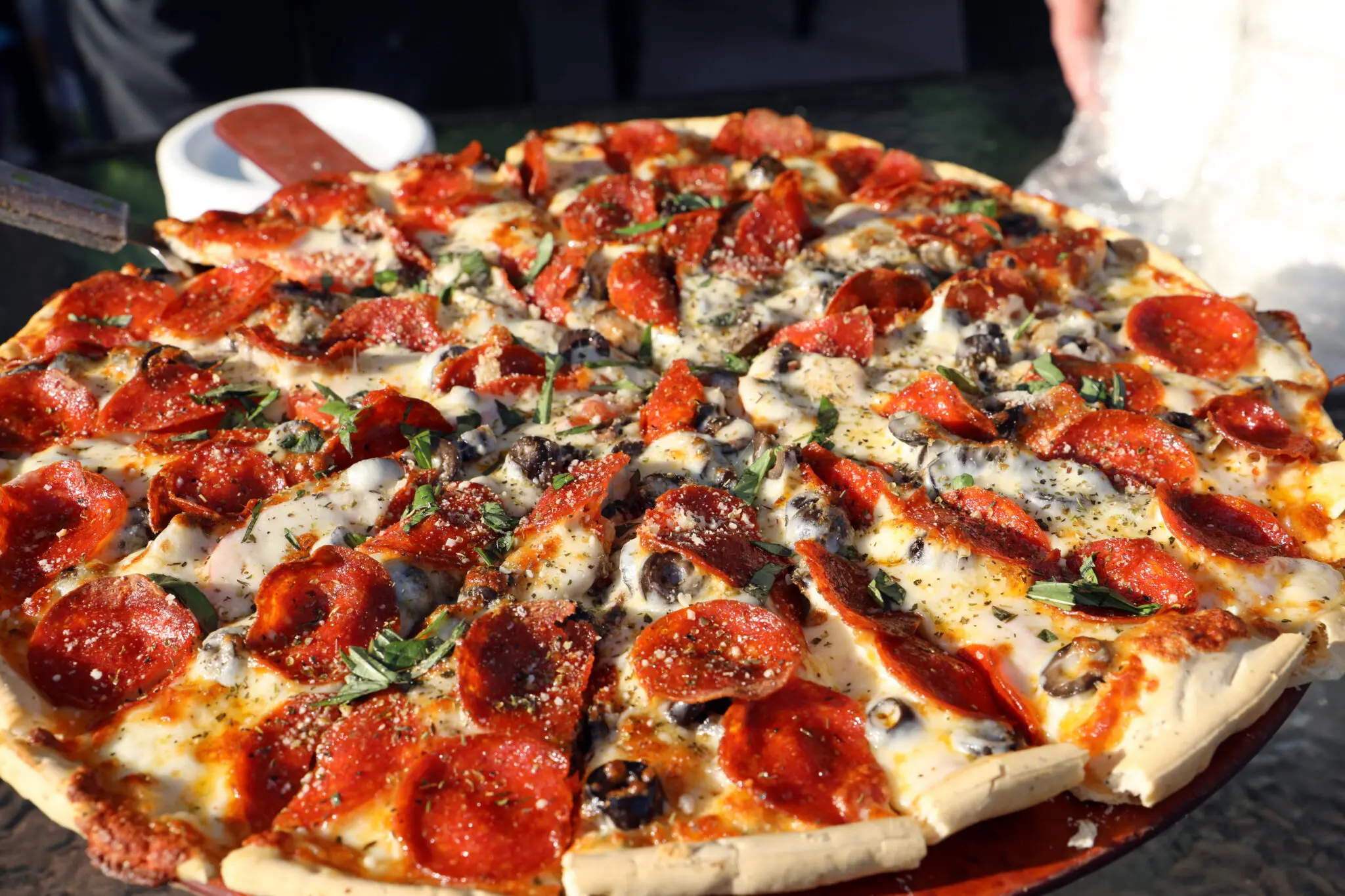 Taste Walkabout fundraiser, Beau Jo's Pizza