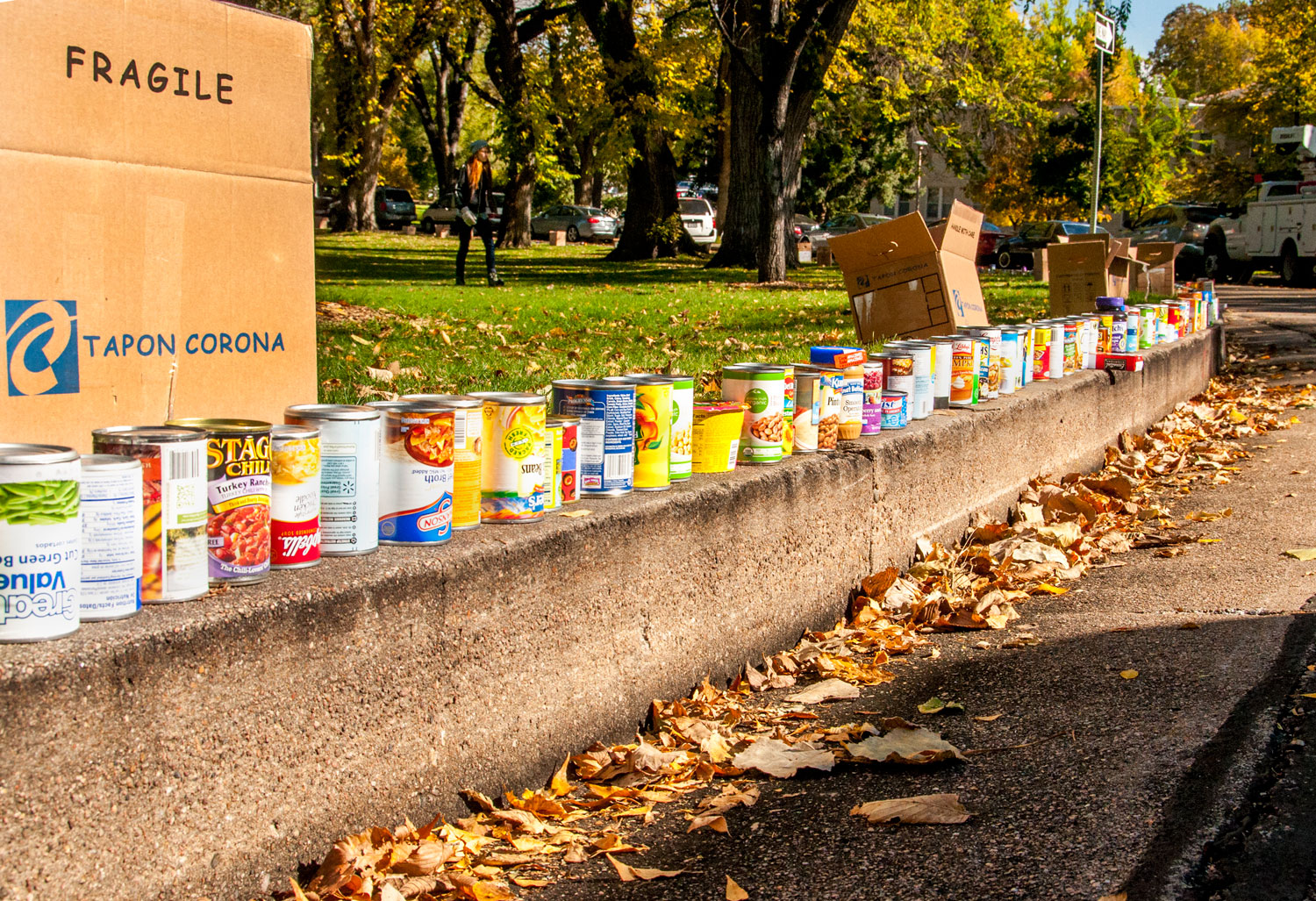 Cans Around the Oval - Food Bank