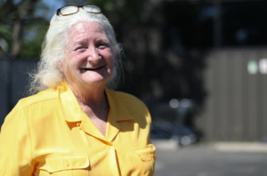Food Bank client Violet.
