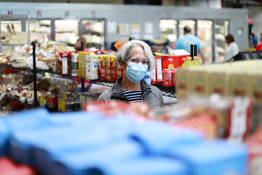 Food Bank shopping