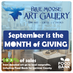 Blue Moose Month of Giving 1